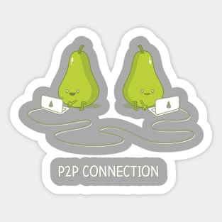 P2P Connection Sticker